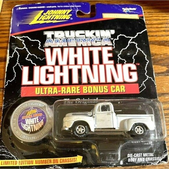 DIE CAST Johnny Lightning Truckin America Gray 1950 Ford F-1 Pickup #326 1/64 - Picture 1 of 4